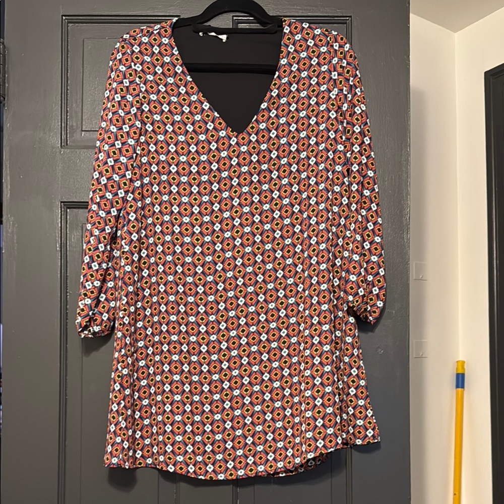 NWT Vintage 70s look Anthropology dress small